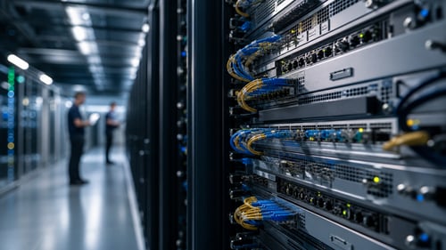 Enterprise Tech Infrastructure with Subtle Human Presence