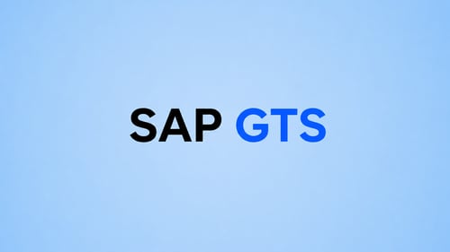 SAP GTS Text Design
