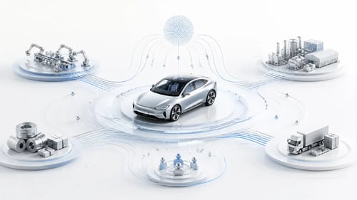 Sleek EV at Heart of Connected Automotive Network