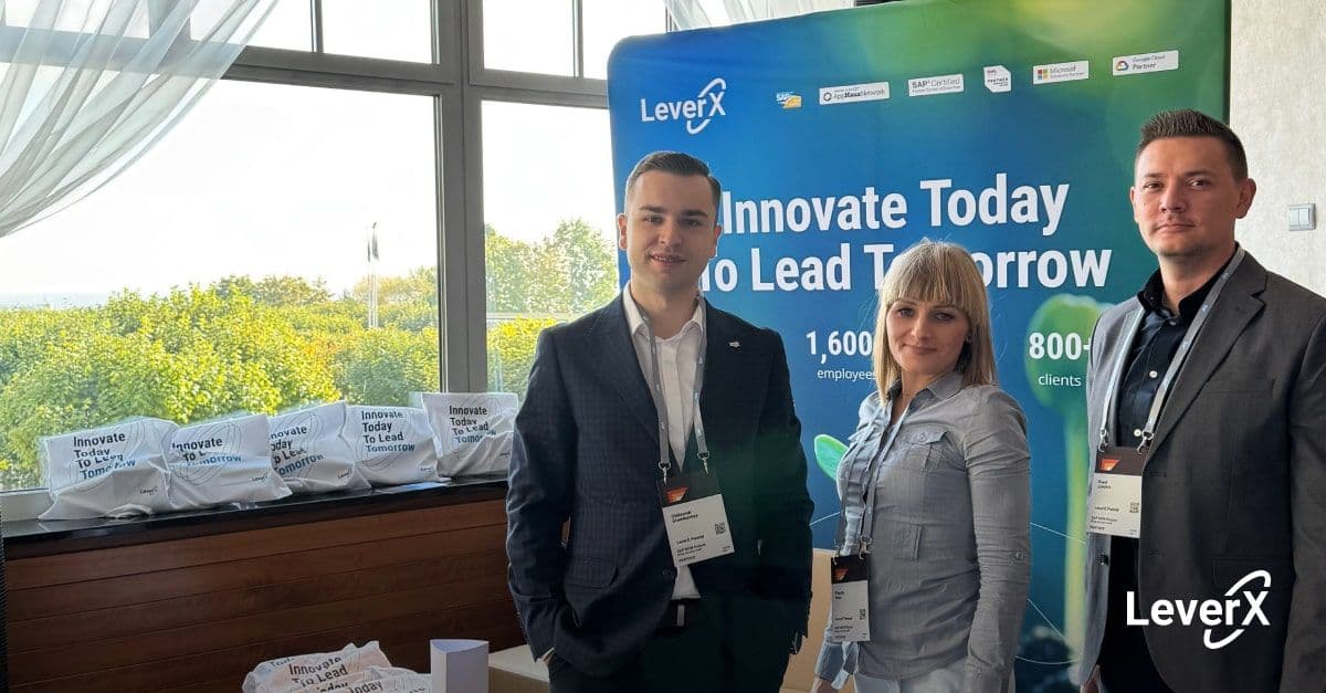 LeverX at SAP NOW Poland 2024