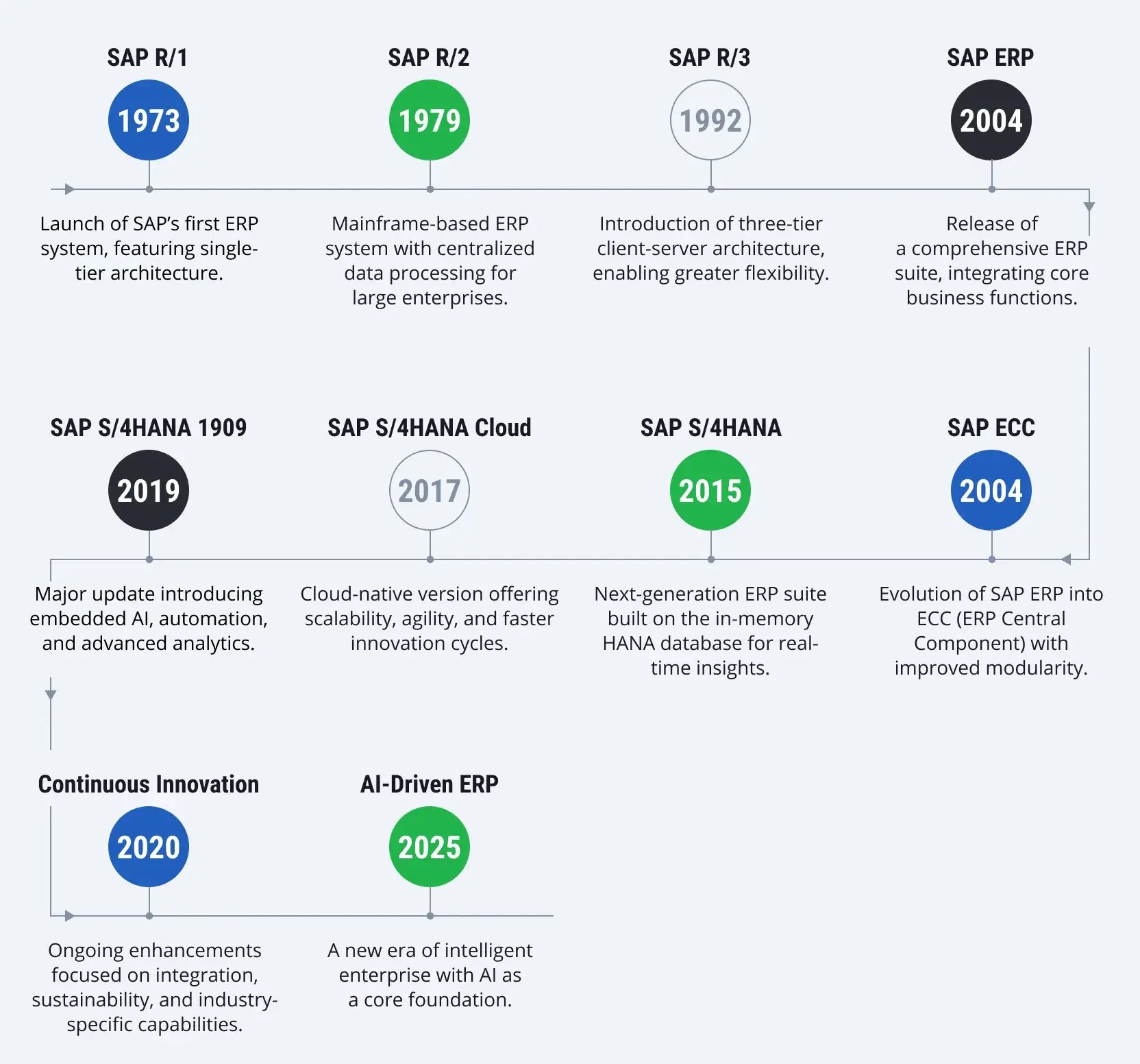 SAP-history