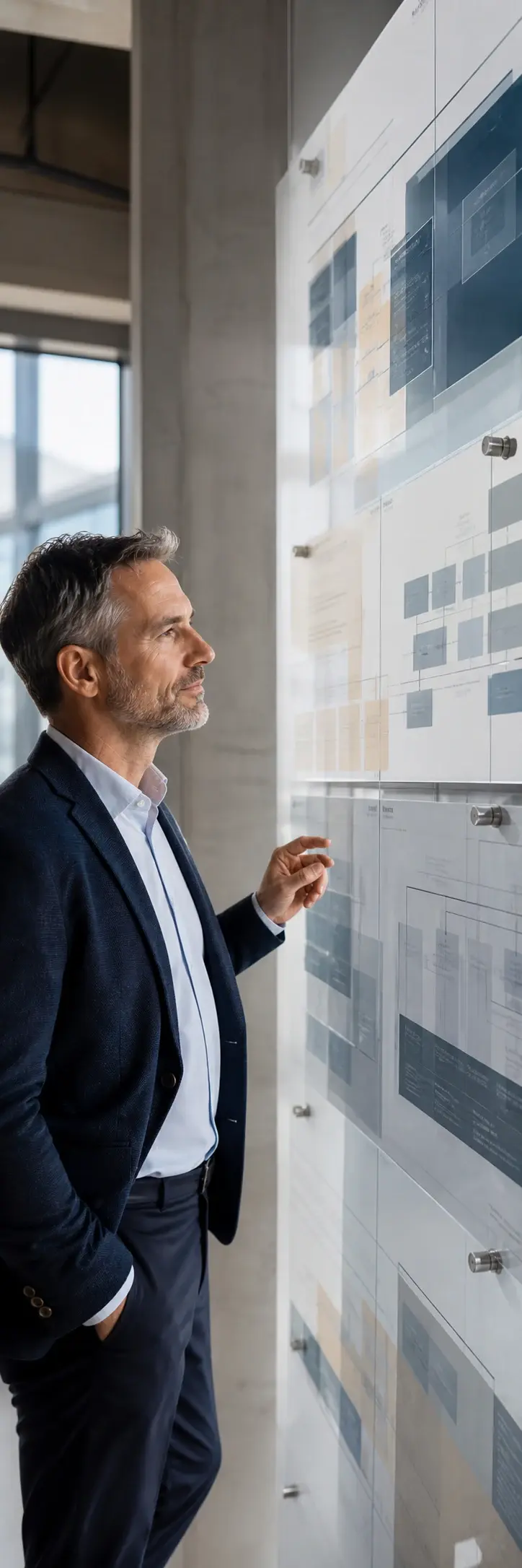 SAP Architect Reviewing Transformation Blueprint