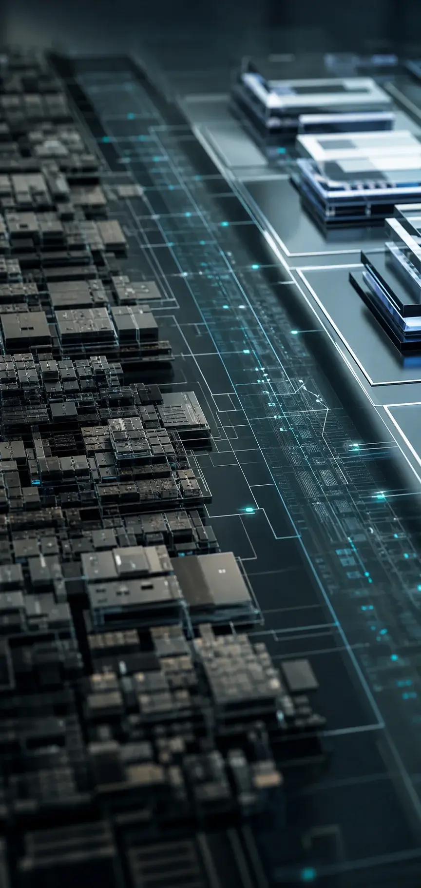 Vertical AI SAP S4HANA Migration Architecture Map