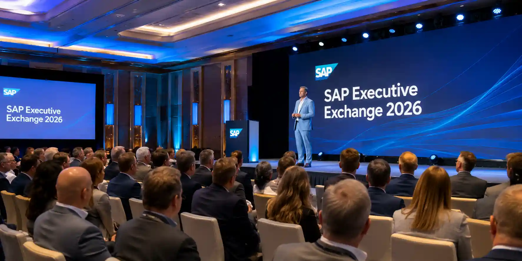 SAP Executive Exchange 2026 w Sopocie – konferencja biznesowa z prezentacją na temat technologii SAP i transformacji cyfrowej.