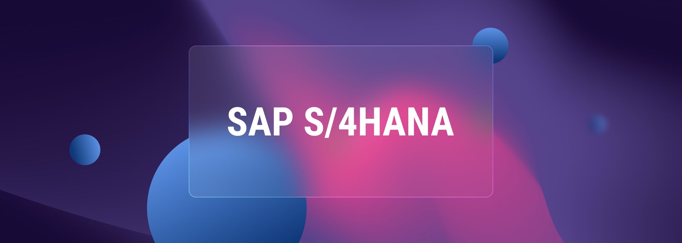 Main reason for SAP S/4HANA migration