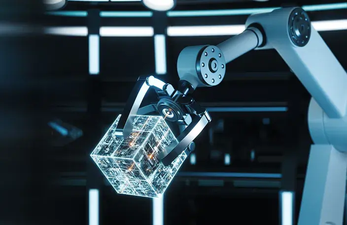 mechanical-arm-cube-round-room-3d-rendering 1_11zon