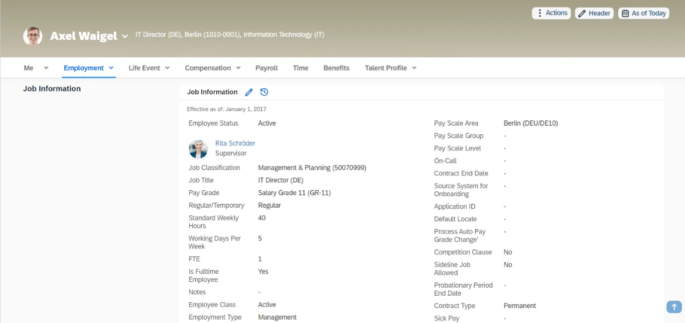 SAP SF Screenshots 13